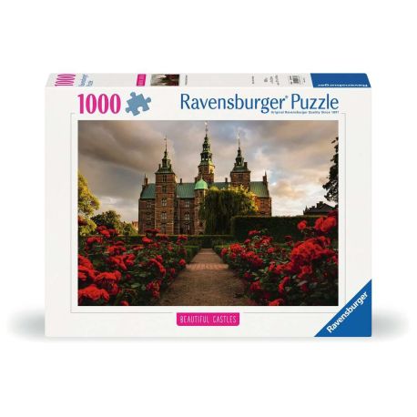 Ravensburger Puzzle 12001315, Beautiful Castles: Schloss Rosenborg, Dänemark, 1000 Teile Puzzle für Erwachsene und Kin