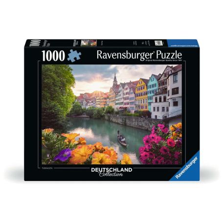 Ravensburger Puzzle 12001425 - Ausflug nach Tübingen - 1000 Teile Puzzle für Erwachsene ab 14 Jahren