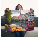 Ravensburger Puzzle 12001425 - Ausflug nach Tübingen - 1000 Teile Puzzle für Erwachsene ab 14 Jahren