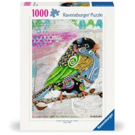 Ravensburger Puzzle 12001438 - Swirly Bird - 1000 Teile Puzzle für Erwachsene und Kinder ab 14 Jahren