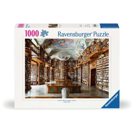 Ravensburger Puzzle 12001440 - Library at St. Florian Monastery, Austria - 1000 Teile Puzzle für Erwachsene und Kinder