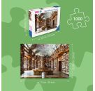 Ravensburger Puzzle 12001440 - Library at St. Florian Monastery, Austria - 1000 Teile Puzzle für Erwachsene und Kinder