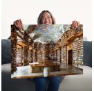 Ravensburger Puzzle 12001440 - Library at St. Florian Monastery, Austria - 1000 Teile Puzzle für Erwachsene und Kinder