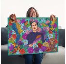 Ravensburger Puzzle 12001475 - Frida Kahlos Paradise: Parrot, Monkey and Blooms - 1000 Teile Puzzle für Erwachsene un