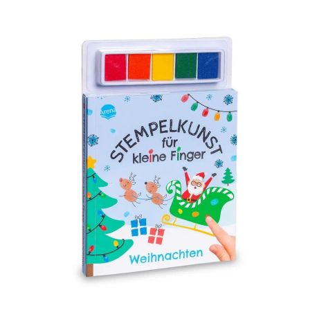 Stempelkunst für kleine Finger – Weihnachten
