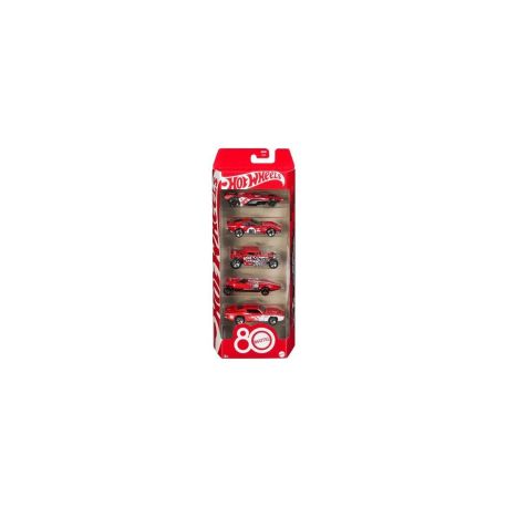 Hot Wheels Mattel 80th Anniversary  5-Pack