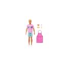 Barbie Mysteries: Beach Detectives Ken-Puppe mit unverkennbarem Outfit und Zubehörteilen zum Geschichtenerzählen