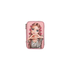 TOPModel 3 Fach Federtasche mit Schleifen LEOHEART