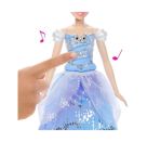 Disney Princess, Cinderella-Modepuppe im bezaubernden Ballkleid mit Licht und Geräuschen, vom Film inspiriert
