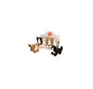 Teddy Hermann Katzen 3-farb. sort. 20 cm