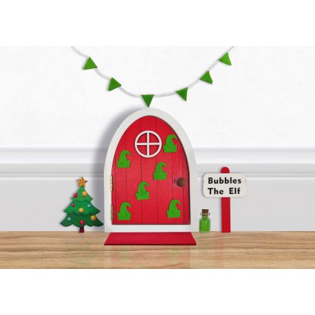 Wichteltüre Elfentüre zur Weihnachtsdekoration