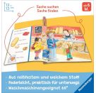 Mein Knuddel-Knautsch-Buch: Sachen suchen. Einkaufen, weiches Stoffbuch, waschbares Badebuch, Babyspielzeug ab 6 Monat