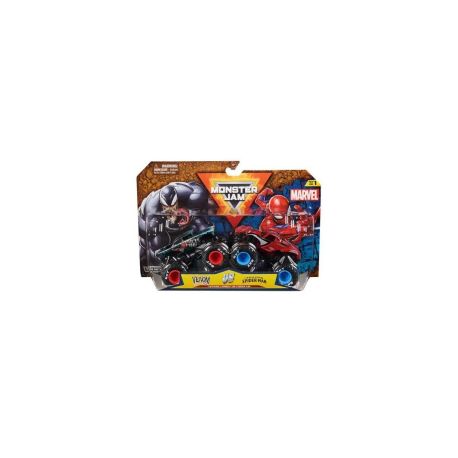 Monster Jam 2-Pack 1:64 Spider-Man vs. Venom
