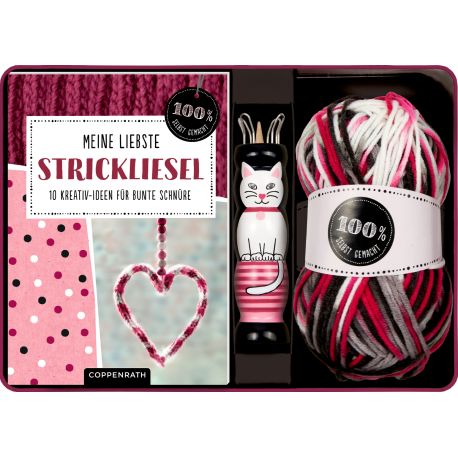 Meine liebste Strickliesel - 10 Kreativ-Ideen für bunte Schnüre