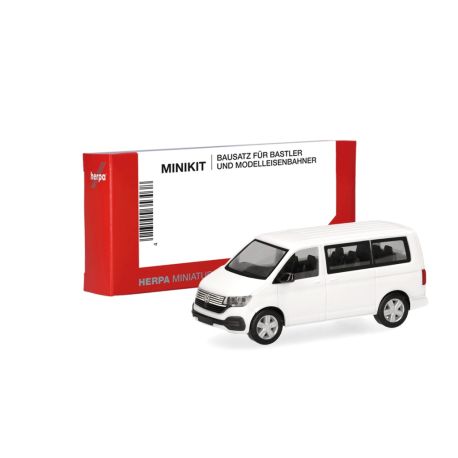 herpa - MiniKit VW T6.1 Bus, weiß (1 Stück)