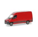 herpa - Mercedes-Benz Sprinter 18 Kasten Hochdach, rot