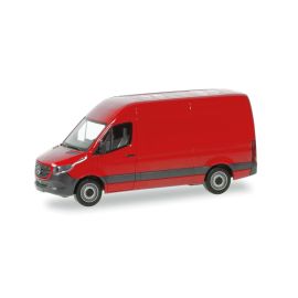 herpa - Mercedes-Benz Sprinter 18 Kasten Hochdach, rot