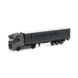herpa - DAF XG+ Gardinenplanen-SZ Emmrich Transporte