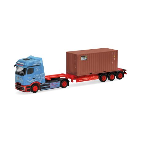 herpa - Mercedes-Benz eActros ProCabin BigSpace 20 ft. Container-SZ Frankenbach