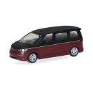 herpa - VW Multivan, Deep-Black/Fortanarot