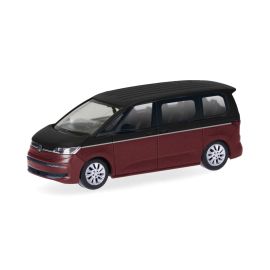 herpa - VW Multivan, Deep-Black/Fortanarot