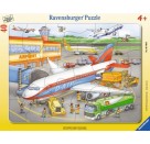 Ravensburger Puzzle - Rahmenpuzzle - Kleiner Flugplatz, 40 Teile