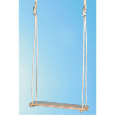 Brettschaukel Holz gerade ca. 48 x 15 cm