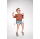 Brettschaukel Holz gerade ca. 48 x 15 cm