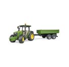 Bruder 02108 John Deere 5115M + Bordwandanhänger
