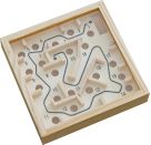 Natural Games Holz Labyrinth 12 x 12 cm