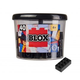 Blox 40 schwarze 8er Steine in Dose