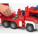 Bruder 02771 MAN Feuerwehr mit Drehleiter, Licht und Sound