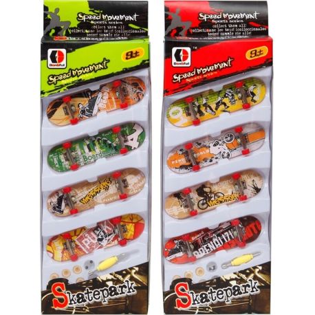 TOF 4er Pack Fingerskateboard