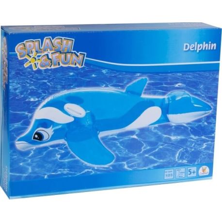 Splash   Fun Reittier Delphin, 150 x 80 cm