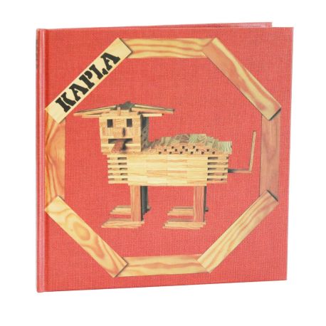 KAPLA® Bücher - Buch 1 für Anfanger Rot - LIVR1