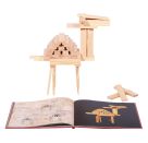 KAPLA® Bücher - Buch 1 für Anfanger Rot - LIVR1