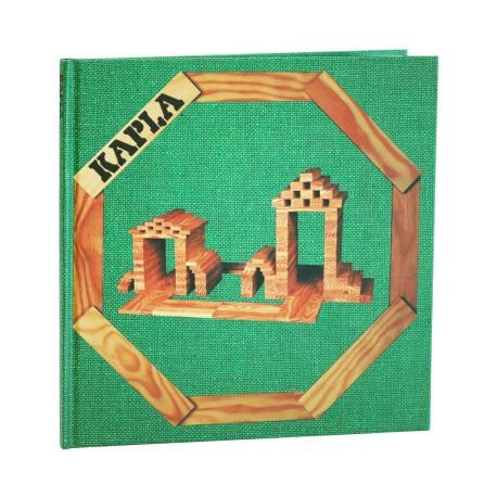 KAPLA® Bücher - Buch 3 Leichte Architektur Grün - LIVR3