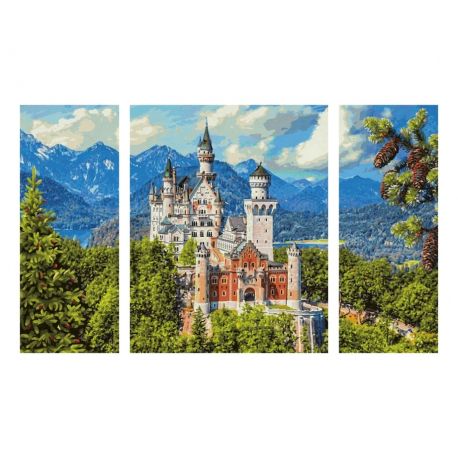 Malen nach Zahlen - Schloss Neuschwanstein