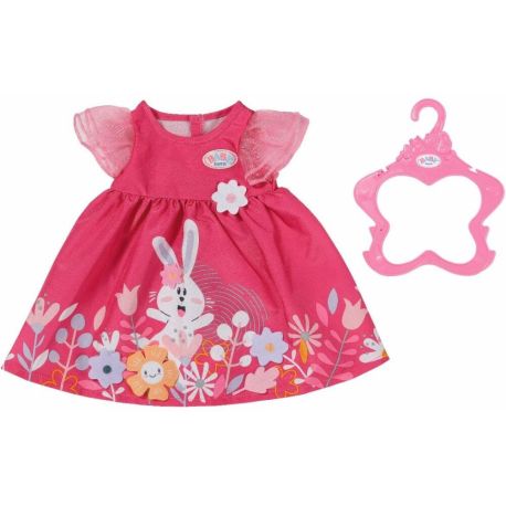 Zapf BABY born Kleid Blümchen 43cm