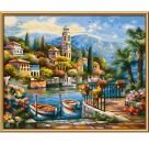 Malen nach Zahlen - Am Comer See