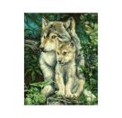 Malen nach Zahlen - Wolfsmutter