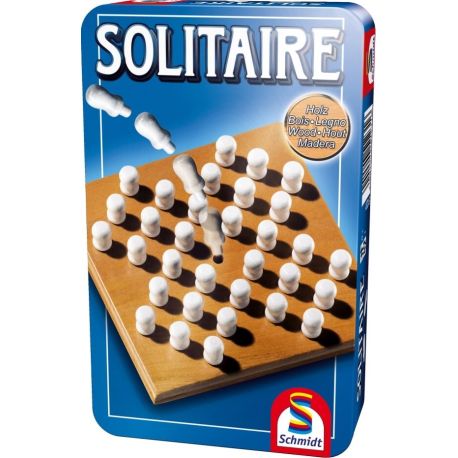 Schmidt Spiele Solitaire Mitbringspiel in der Metalldose