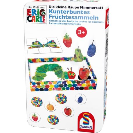 Schmidt Spiele Die kleine Raupe Nimmersatt, Kunterbuntes Früchtesammeln