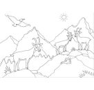 Mein schönstes Malbuch. In den Bergen