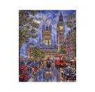 Malen nach Zahlen - Vollmond über London