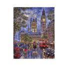 Malen nach Zahlen - Vollmond über London