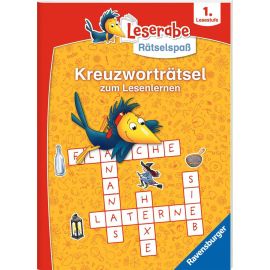 Ravensburger Leserabe Rätselspaß - Kreuzworträtsel zum Lesenlernen - 1. Lesestufe, Rätselbuch ab 6 Jahre