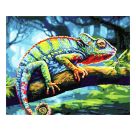 Malen nach Zahlen - Chamäleon