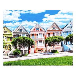 Malen nach Zahlen - Painted Ladies