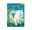 Schraffur-Malbuch. Dinosaurier
